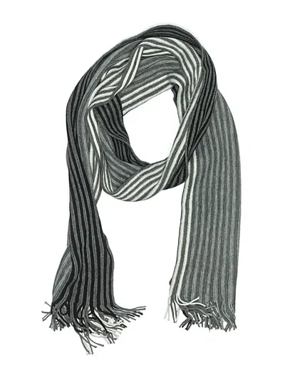 Pre-owned H&m Scarf In Gray