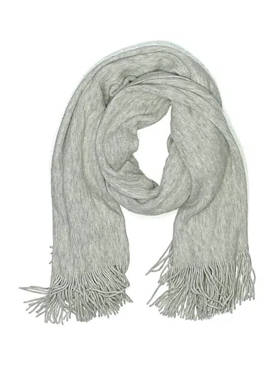 Pre-owned H&m Scarf In Gray