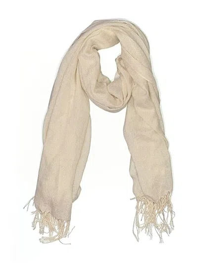 Pre-owned H&m Scarf In Ivory