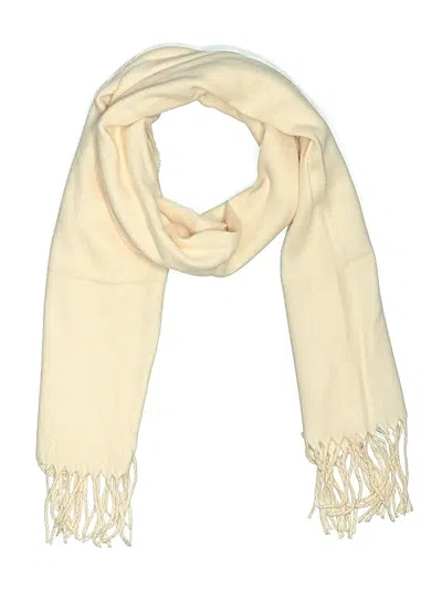 Pre-owned H&m Scarf In Ivory