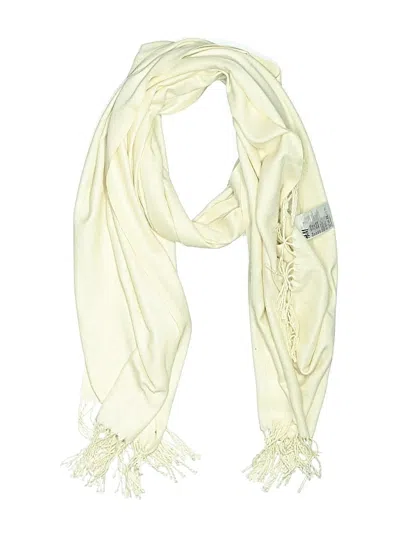 Pre-owned H&m Scarf In Ivory