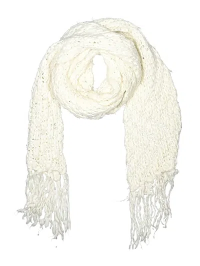 Pre-owned H&m Scarf In Ivory