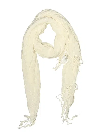 Pre-owned H&m Scarf In Ivory