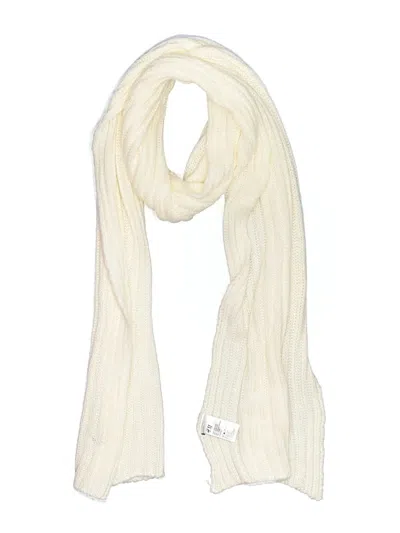Pre-owned H&m Scarf In Ivory