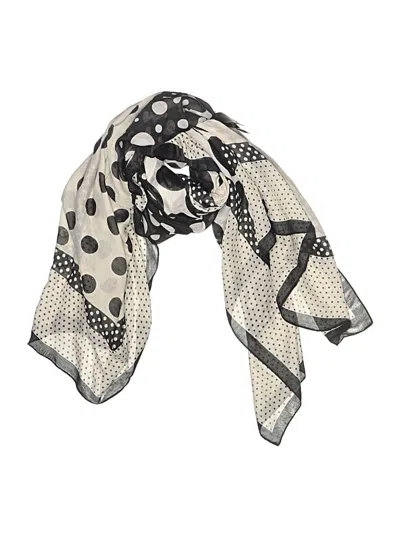 Pre-owned H&m Scarf In Ivory