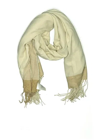 Pre-owned H&m Scarf In Tan