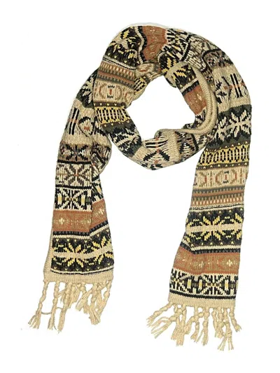 Pre-owned H&m Scarf In Tan