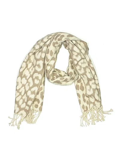 Pre-owned H&m Scarf In Tan