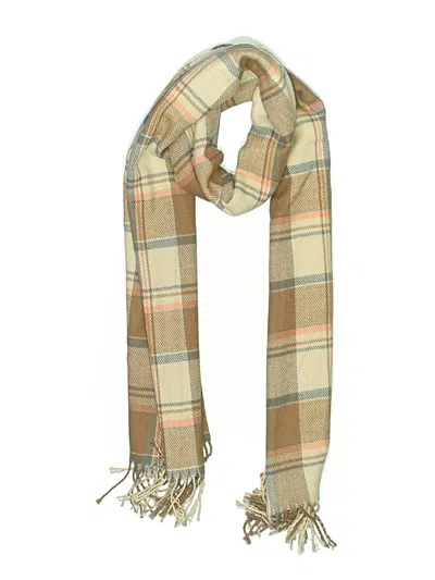 Pre-owned H&m Scarf In Tan