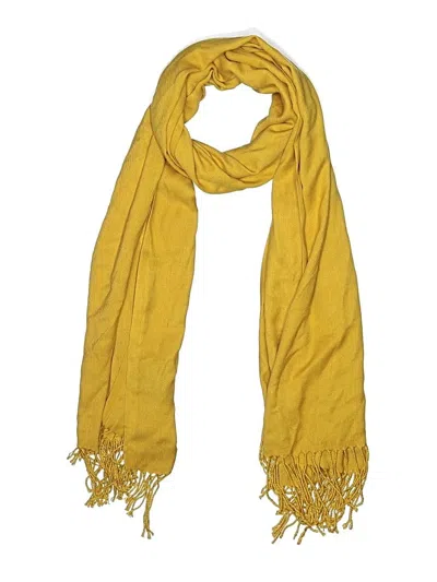 Pre-owned H&m Scarf In Yellow
