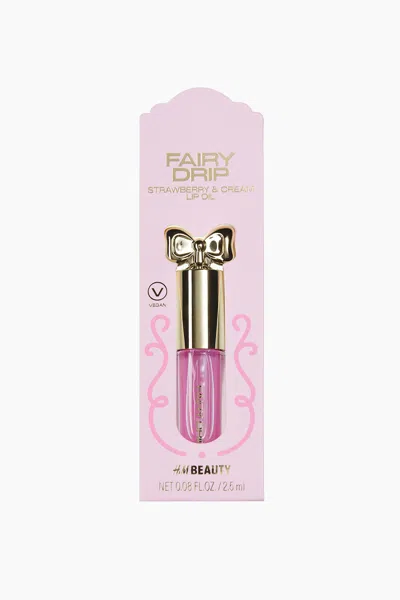 H&m Scented Lip Oil In Light Pink/strawberry & Cream
