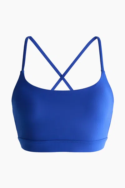 H&m Sculptmove Sports Bra In Blue