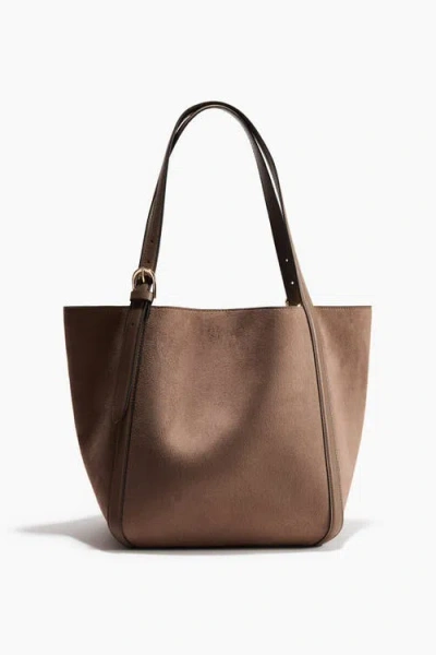 H&m Shopper In Brown