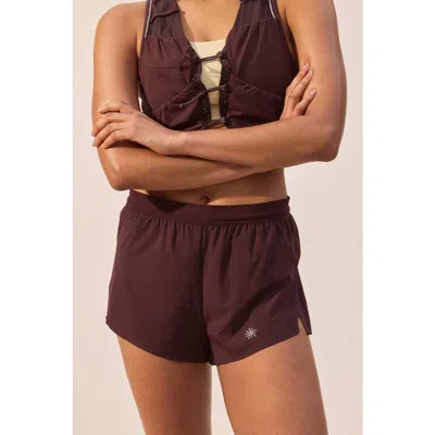 H&m Short Running Shorts In Brown