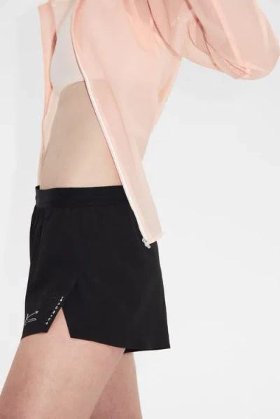 H&m Short Running Shorts With Drymove In Black