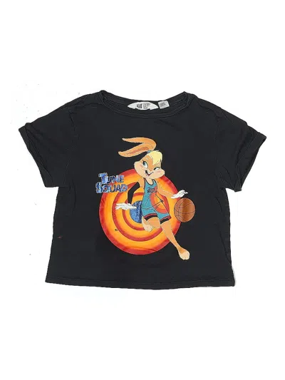 Pre-owned H&m Kids' Short Sleeve T-shirt In Black