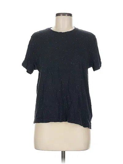 Pre-owned H&m Short Sleeve T-shirt In Blue