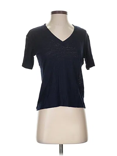 Pre-owned H&m Short Sleeve T-shirt In Blue