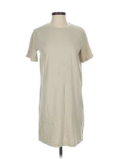 Pre-owned H&m Short Sleeve T-shirt In Brown