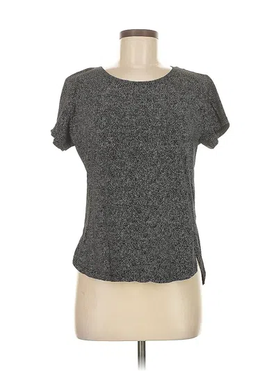 Pre-owned H&m Short Sleeve T-shirt In Gray
