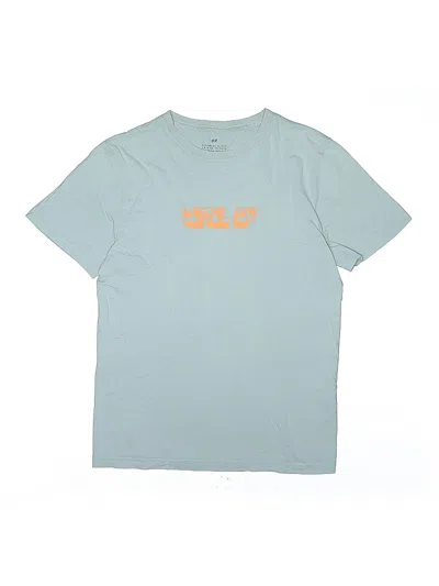 Pre-owned H&m Kids' Short Sleeve T-shirt In Gray