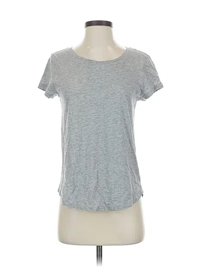 Pre-owned H&m Short Sleeve T-shirt In Gray