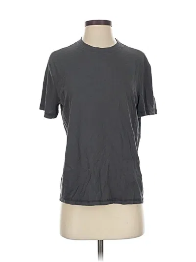 Pre-owned H&m Short Sleeve T-shirt In Gray