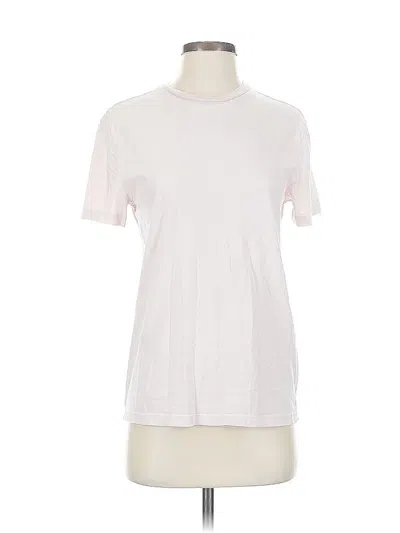 Pre-owned H&m Short Sleeve T-shirt In Pink