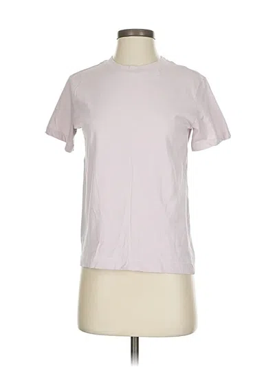 Pre-owned H&m Short Sleeve T-shirt In Pink