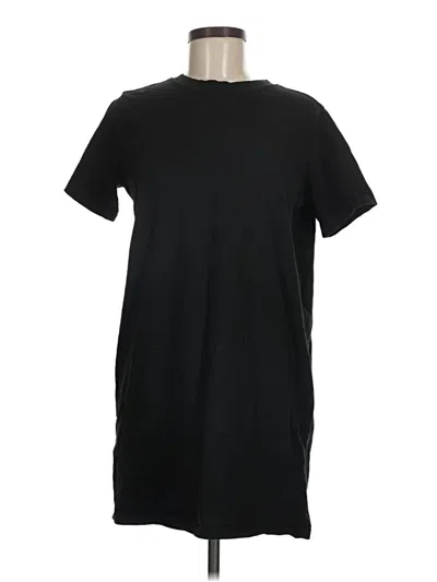 Pre-owned H&m Short Sleeve T-shirt In Black