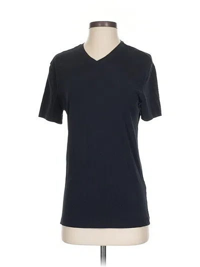 Pre-owned H&m Short Sleeve T-shirt In Black