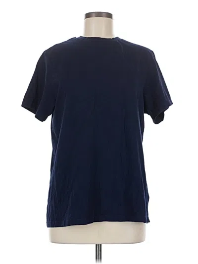Pre-owned H&m Short Sleeve T-shirt In Blue