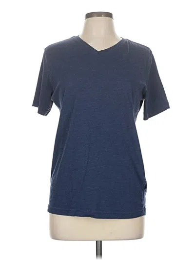 Pre-owned H&m Short Sleeve T-shirt In Blue