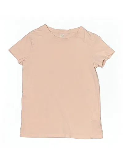 Pre-owned H&m Kids' Short Sleeve T-shirt In Brown