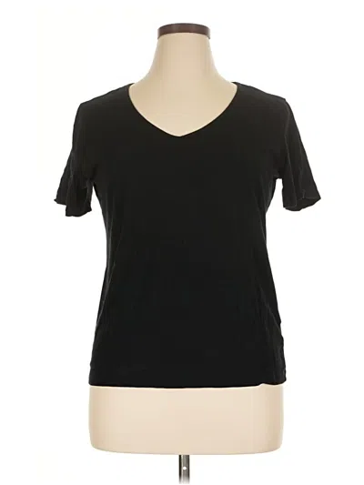Pre-owned H&m Short Sleeve T-shirt In Brown