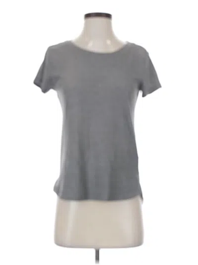 Pre-owned H&m Short Sleeve T-shirt In Gray
