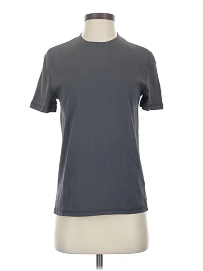 Pre-owned H&m Short Sleeve T-shirt In Gray