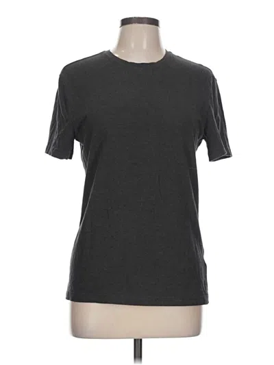 Pre-owned H&m Short Sleeve T-shirt In Gray