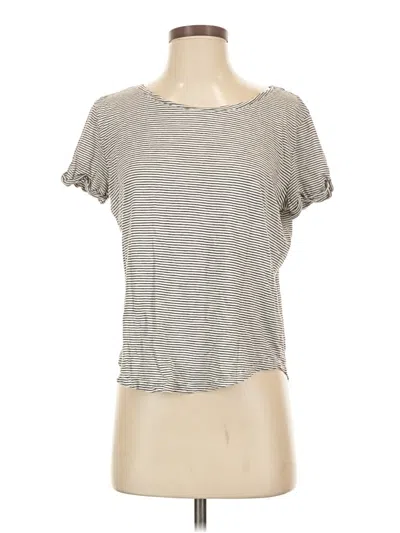 Pre-owned H&m Short Sleeve T-shirt In Gray