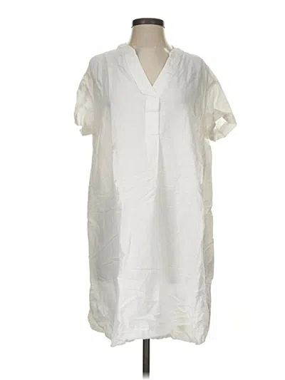 Pre-owned H&m Short Sleeve T-shirt In Ivory