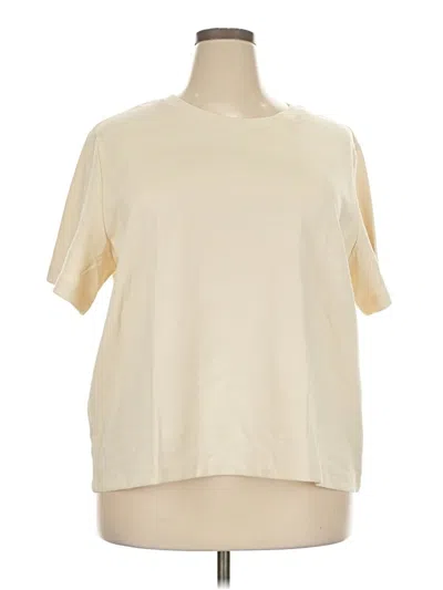 H&m Short Sleeve T-shirt In Neutral
