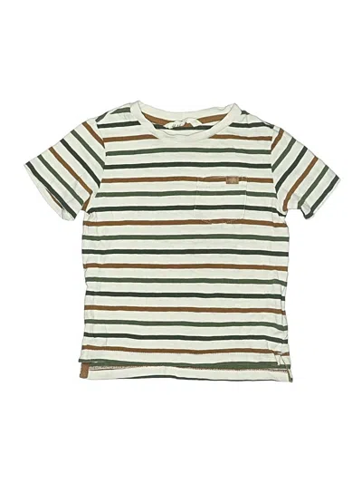 Pre-owned H&m Kids' Short Sleeve T-shirt In Ivory