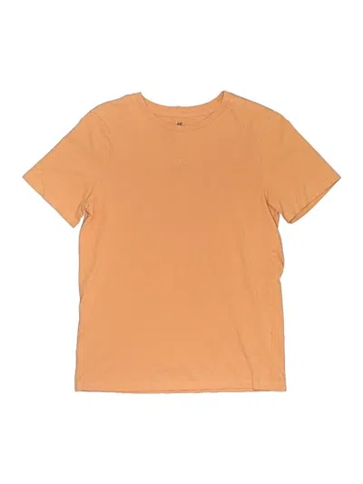 Pre-owned H&m Kids' Short Sleeve T-shirt In Orange