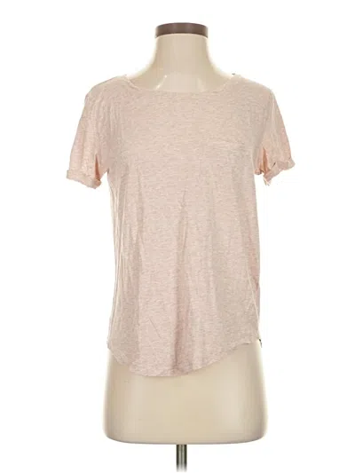 Pre-owned H&m Short Sleeve T-shirt In Pink