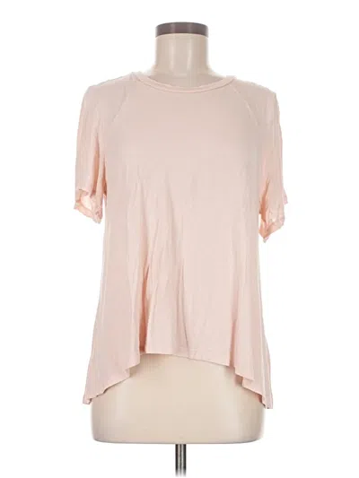 Pre-owned H&m Short Sleeve T-shirt In Pink
