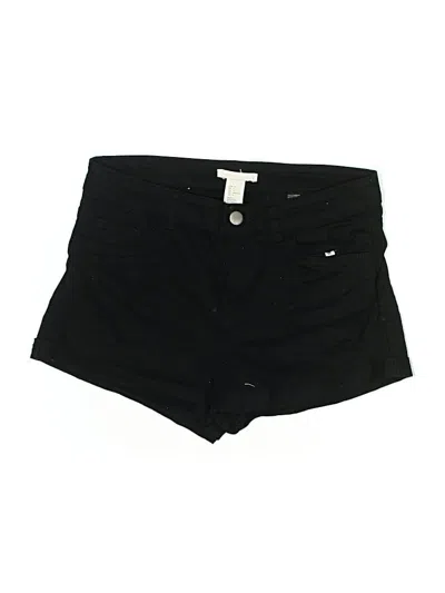 Pre-owned H&m Shorts In Black
