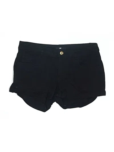 Pre-owned H&m Shorts In Black