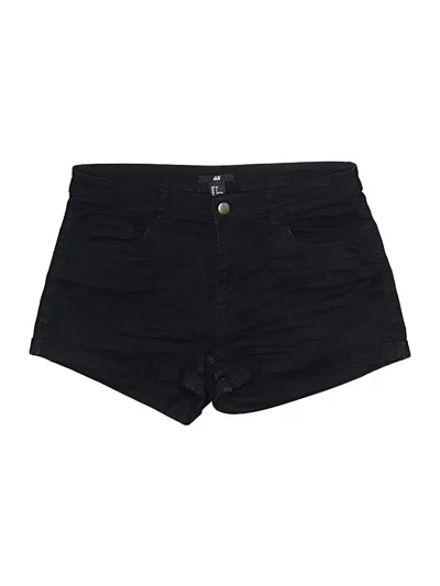 Pre-owned H&m Shorts In Black