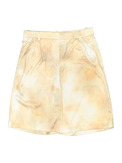 Pre-owned H&m Shorts In Gold