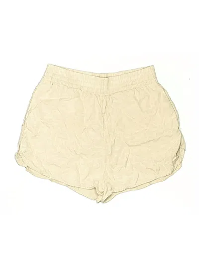 Pre-owned H&m Shorts In Ivory
